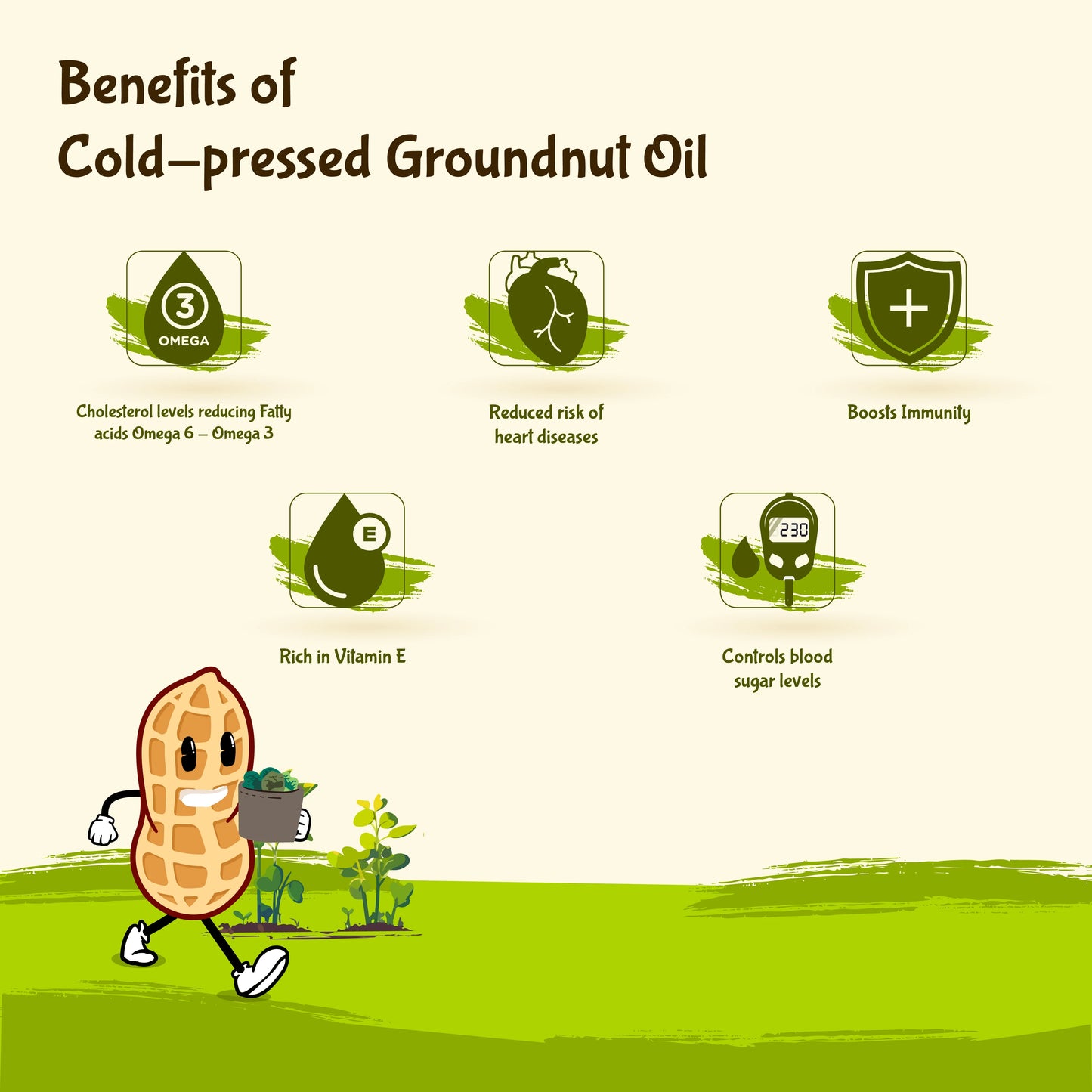 benefits of groundnut oil