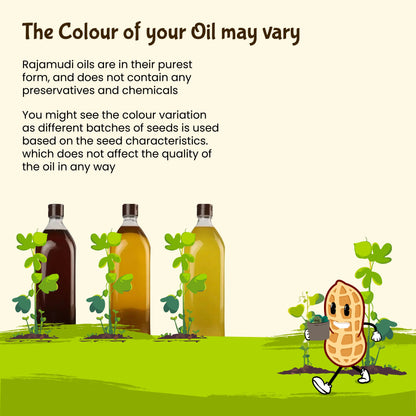 groundnut oil, cold pressed groundnut oil, wood pressed groundnut oil, groundnut, cooking oil, rajamudi groundnut oil, coldpressed groundnut oil, peanut oil, peanut cooking oil, heathy oil, low cholestrol oil, no cholestrol cooking oil, health benefits of groundnut oil, vegetable stir-fry, peanut oil prathas, fired snacks, biryani, peanut oil salad dressing
