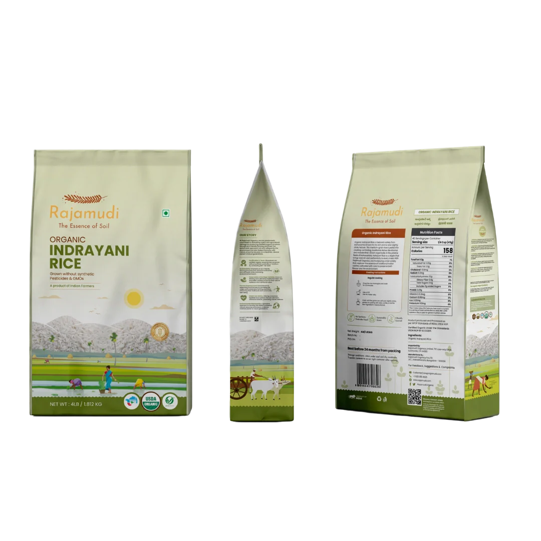 indrayani rice, indrani rice, white rice, rajamudi indrayani rice, rajamudi rice, organic rice, white rice, unpolished rice, unpolised white rice, indrayani rice, indrayani rice 4lb, buy indrayani rice usa, healthy white rice