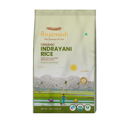indrayani rice, indrani rice, white rice, rajamudi indrayani rice, rajamudi rice, organic rice, white rice, unpolished rice, unpolised white rice, indrayani rice, indrayani rice 4lb, buy indrayani rice usa, healthy white rice