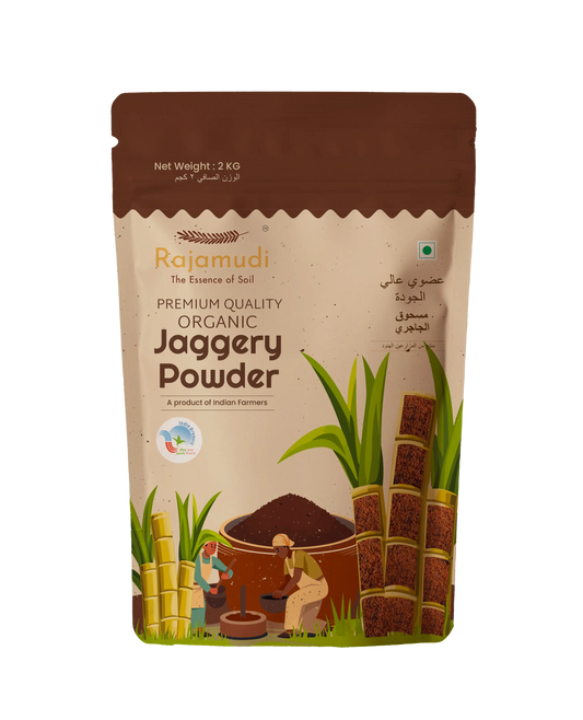 Rajamudi Powder Jaggery 1kg- Nature's Sweetness in Every Granule