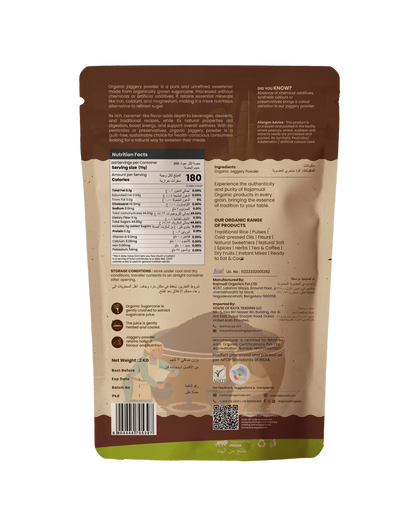 Rajamudi Powder Jaggery 1kg- Nature's Sweetness in Every Granule