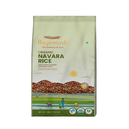 navara rice, organic navara rice, organic red rice, rajamudi navara rice, unpolished navara rice, navara rice 4lb, buy navara rice, rajamudi navara rice, rice for diabetic people, navara red rice 