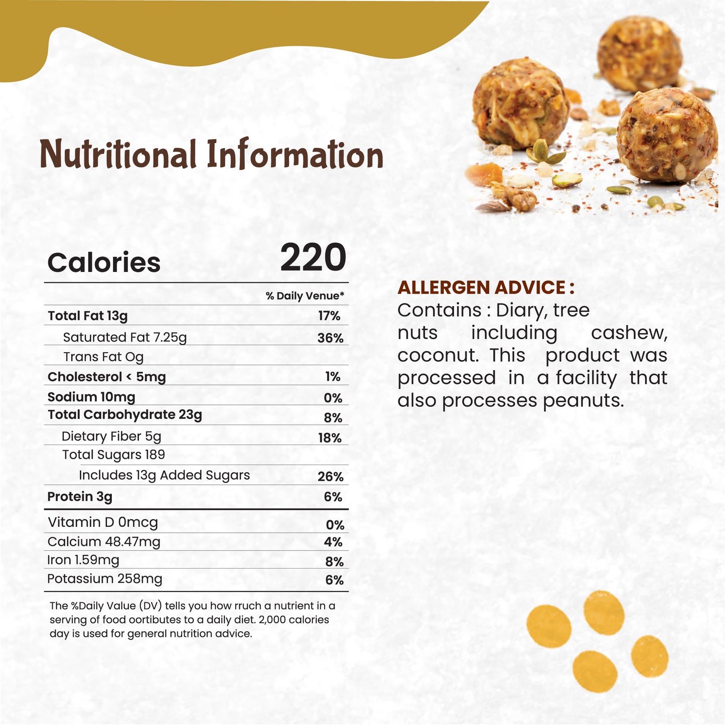 Rajamudi Dink NutriBites - Energize your day, Naturally