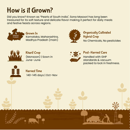 Organic Toor Dal 2kg | Unpolished Arhar Dal | High in Protein & Fiber| Certified Organic - Rajamudi Organics