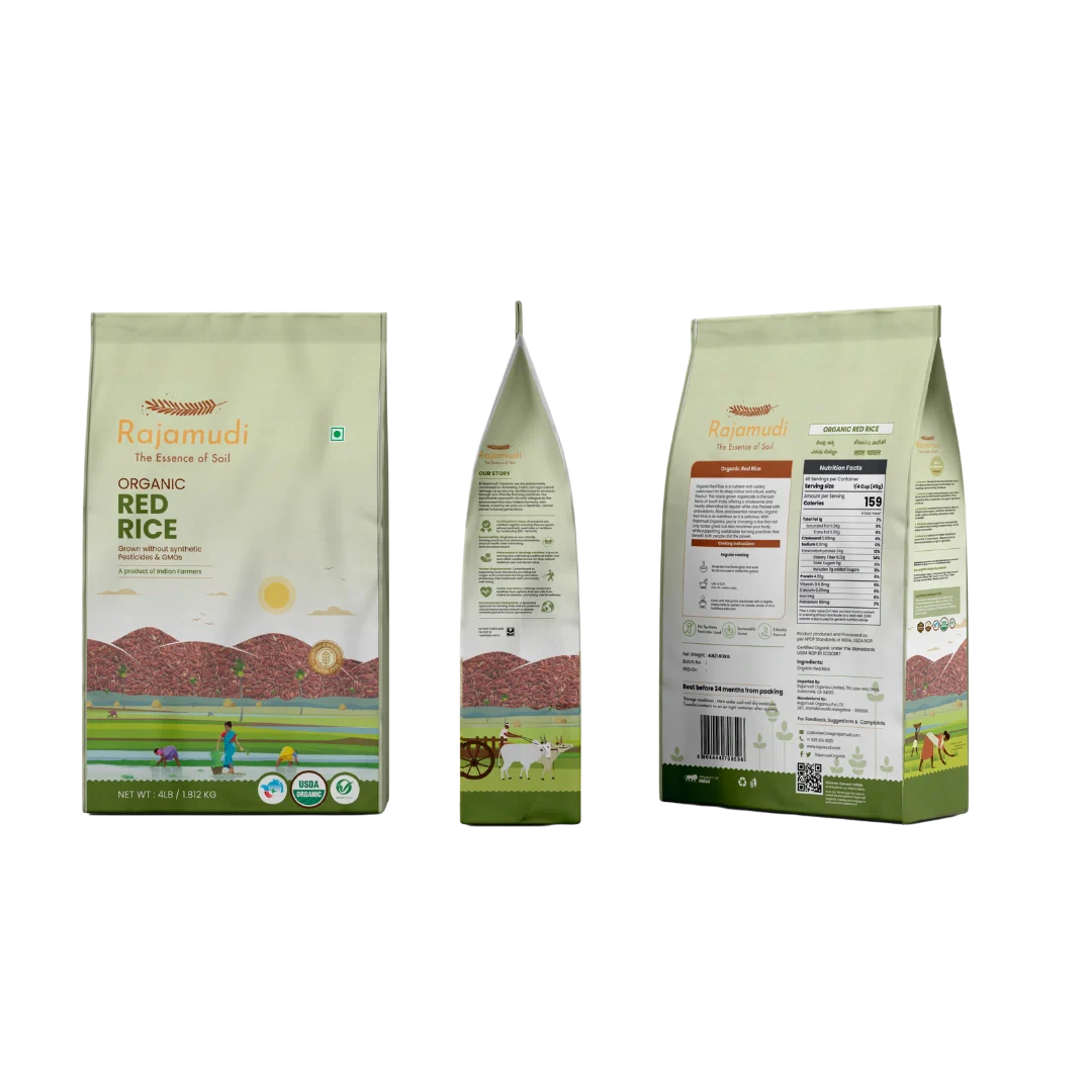 Red Rice In Uae Rajamudi Organic Red Rice 2 Kg : A Nutrient-Rich, Ancient Grain ...